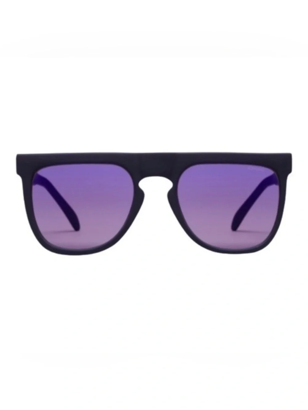 KOMONO Bennet Midnight Blue Rubber Sunglasses NWT